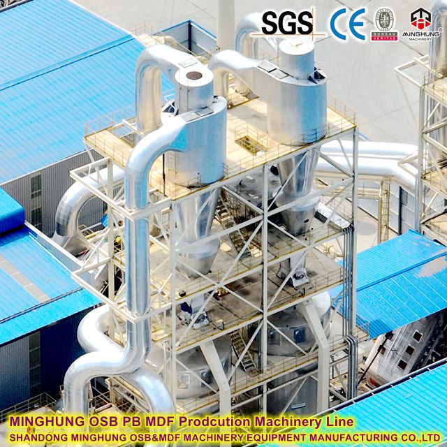 MINGHUNG PB OSB MDF Prodcution Machine Line MINGHUNG PB OSB MDF výrobná strojová linka
