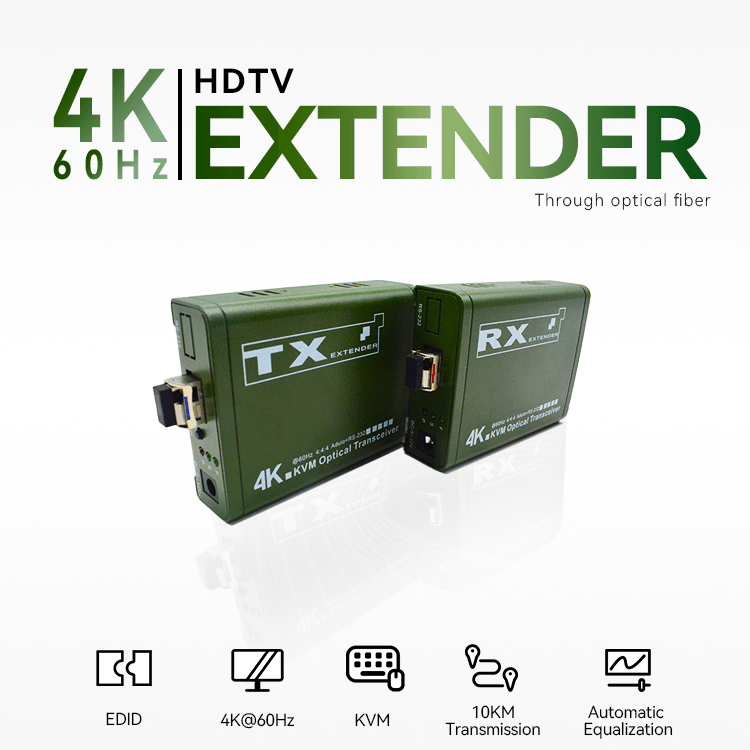 【M-HFK20U】Удлинитель оптоволокна 4K EDID KVM HD