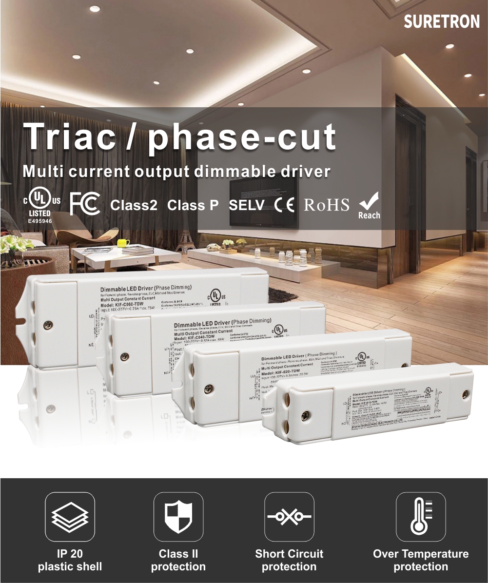 Triac Karartma LED Enerji Təchizatı 100-277V (1)