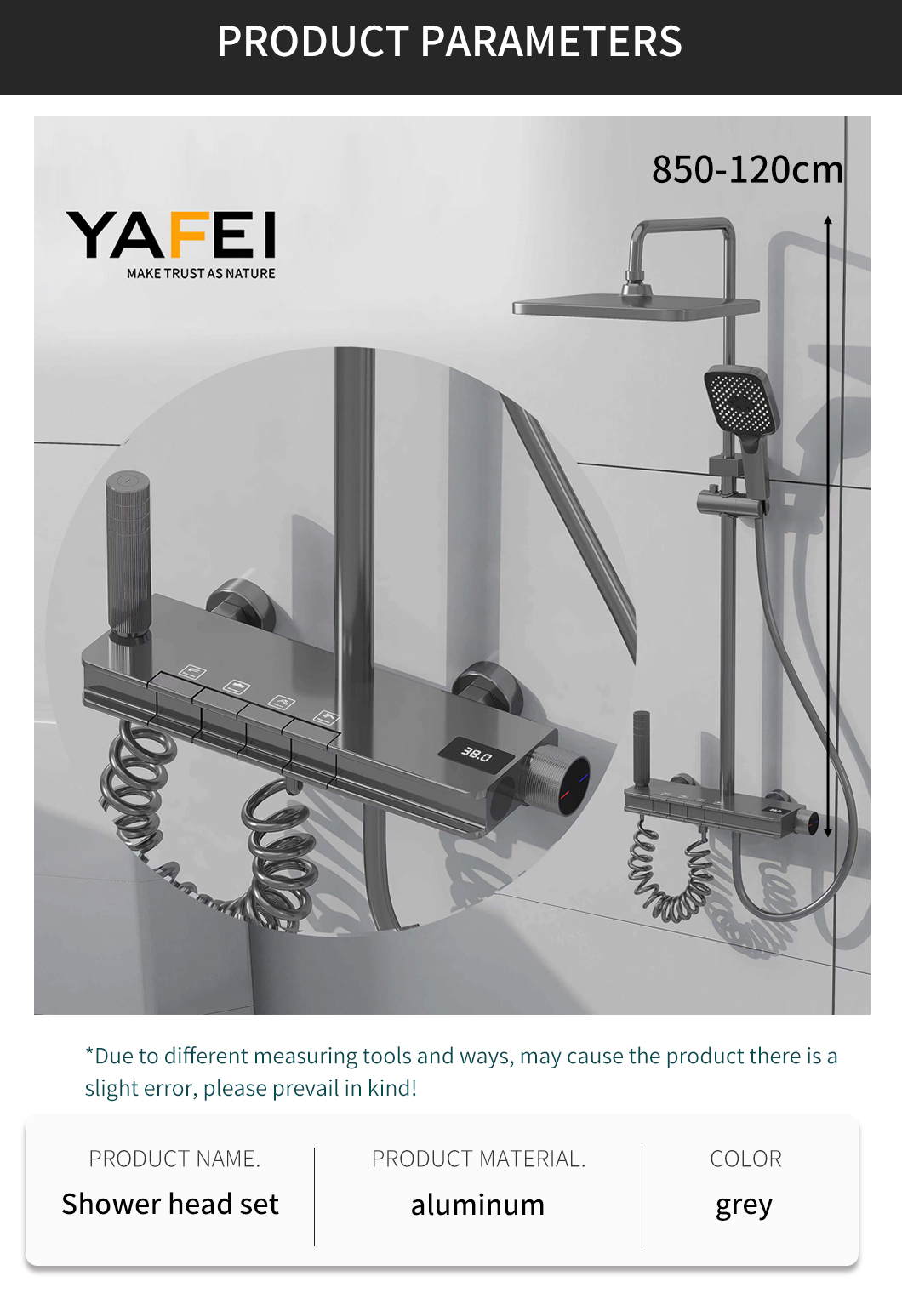 Deliciae plenae Featured Bathroom Shower System