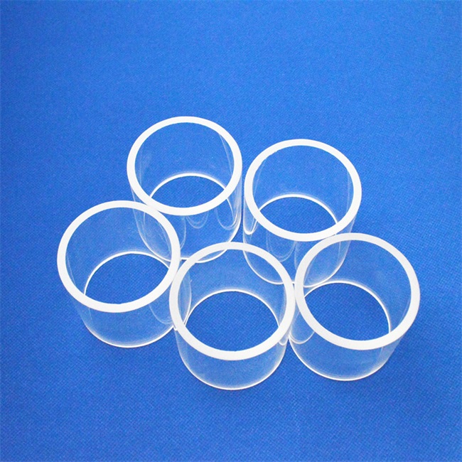 High Refractive Index of Fused Silica Glass Tubes