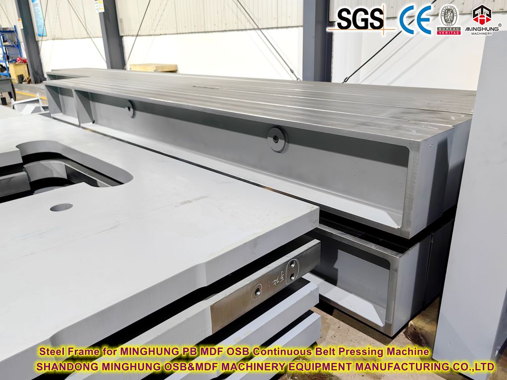 Stahlrahmen f&uuml;r MINGHUNG MDF OSB Durchlaufbandpressmaschine