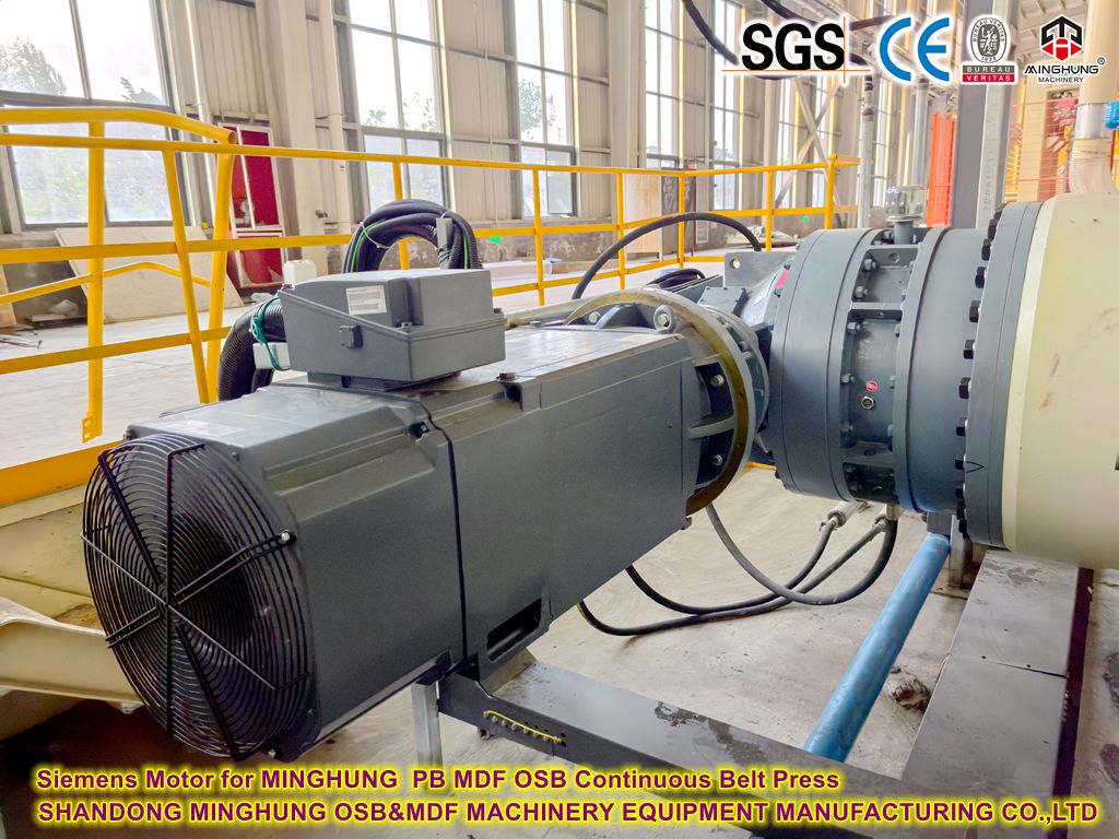 Siemens-Motor f&uuml;r MINGHUNG PB MDF OSB kontinuierliche Bandpresse
