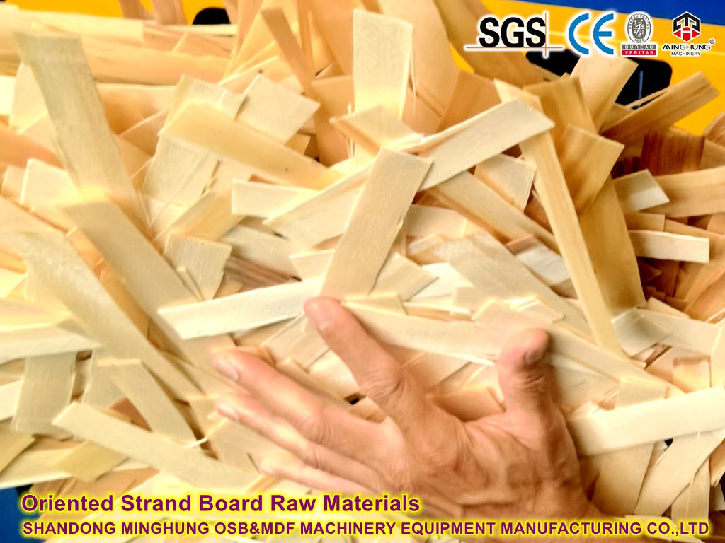 Oriented Strand Board R&aring;materiale OSB