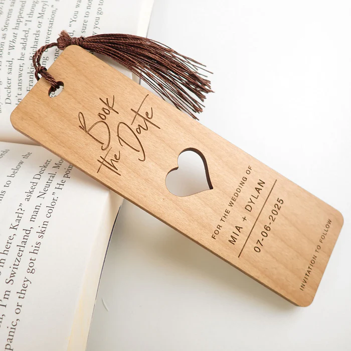 laser cut bookmarks