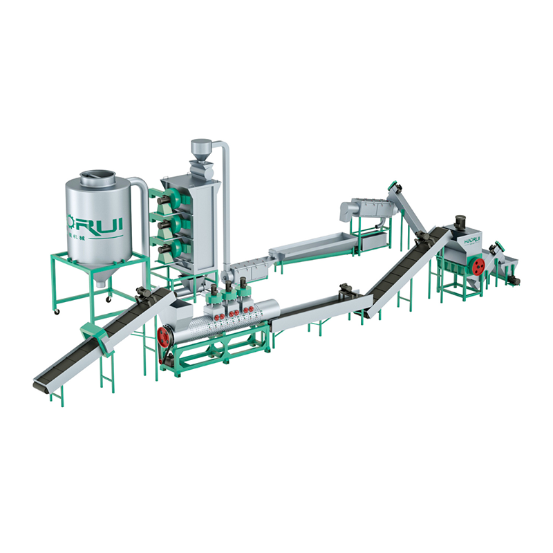 Voedselveilige kunststofrecyclingapparatuur