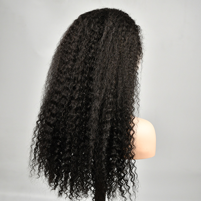 Water Wave Kant Front Pruike Menslike Haar Materiaal