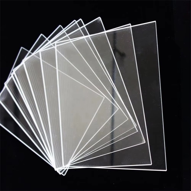 UV-geschmolzenes transparentes Quarzglas