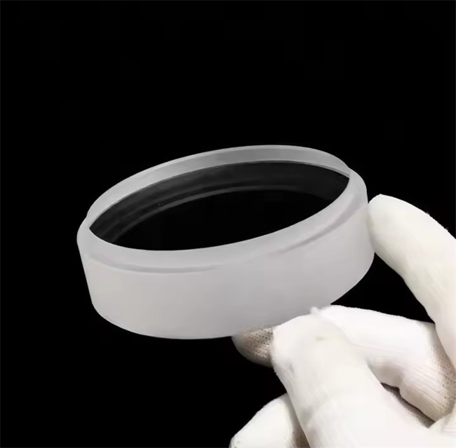 Placa de vidro de quartzo polido &oacute;ptico fundido de alta precis&atilde;o