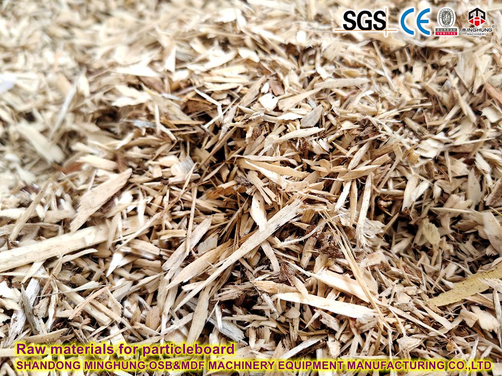 Raw materials for Chipboard Raw materials for Chipboard