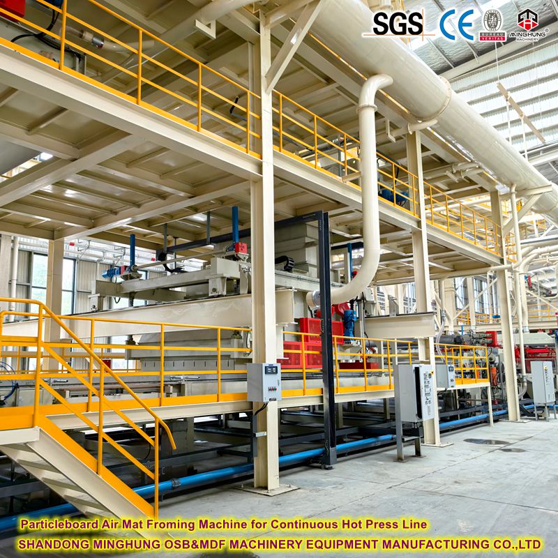 MINGHUNG ДСП Air Mat Froming Machine