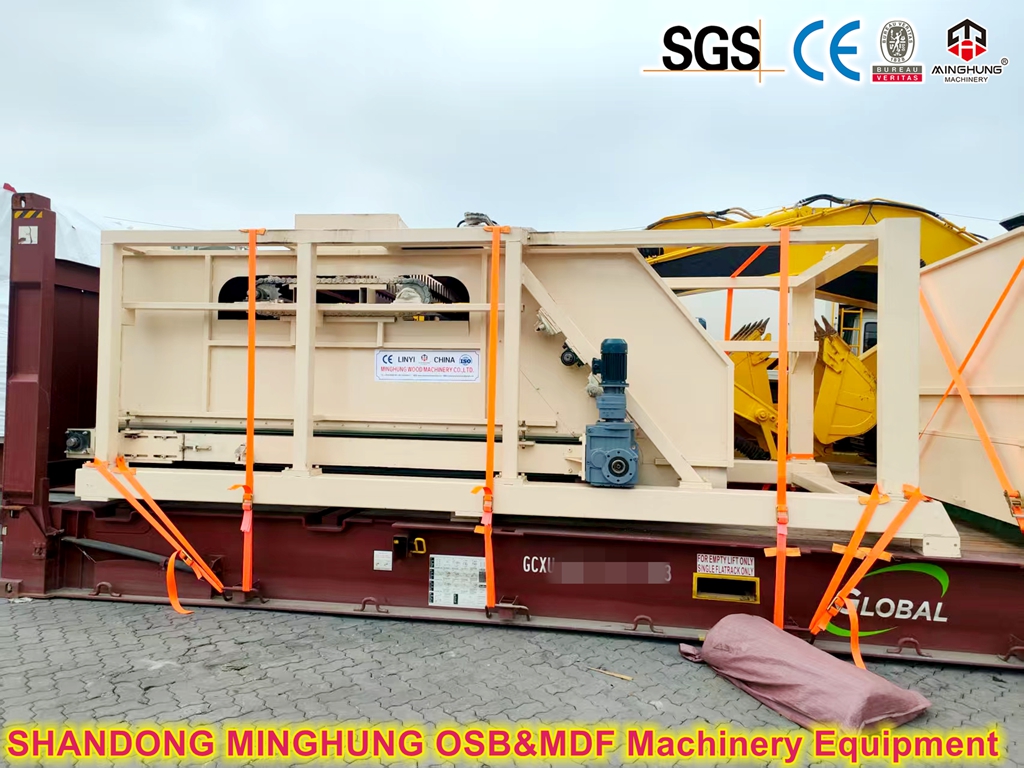 Μηχάνημα πλακών OSB για την κατασκευή SIP