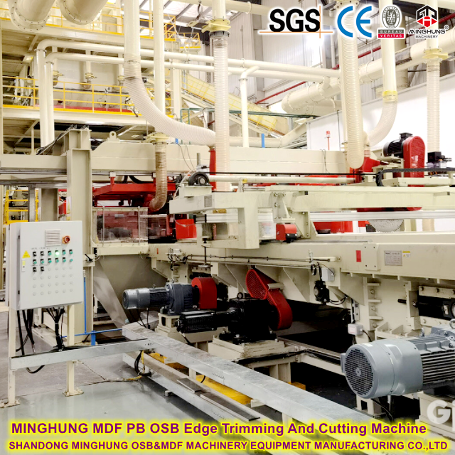 آلة تشذيب وتقطيع الحواف MINGHUNG MDF PB OSB