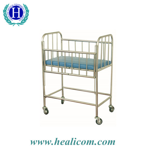 DP-BC003 Medizinische Geräte Krankenhaus Edelstahl Babybett