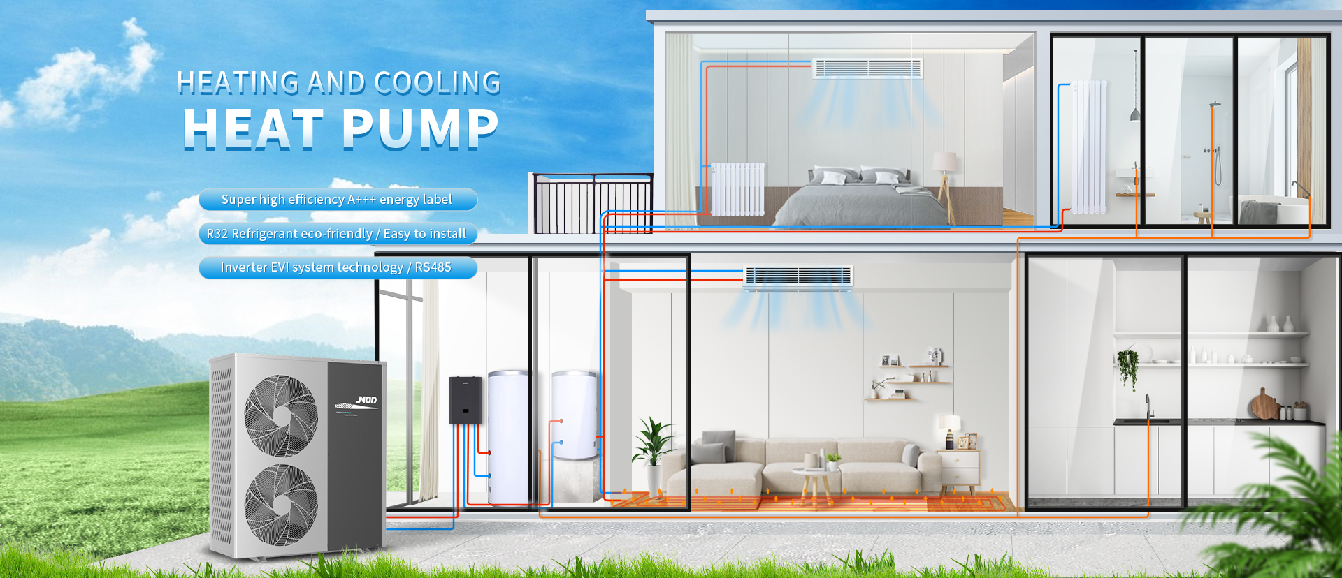 Air source heat pump