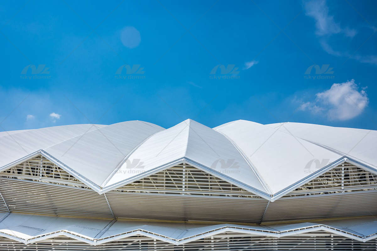 structure de membrane d'air de centre de tennis