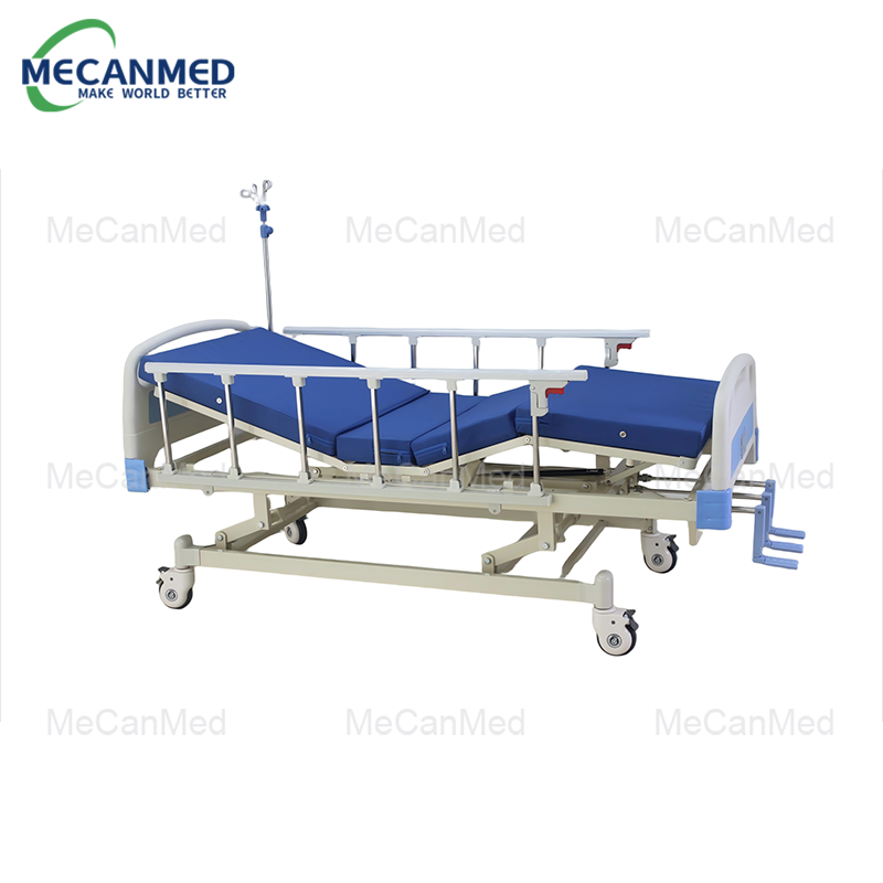 MCF0014：تصویر تخت بیمارستان سه لنگ دستی