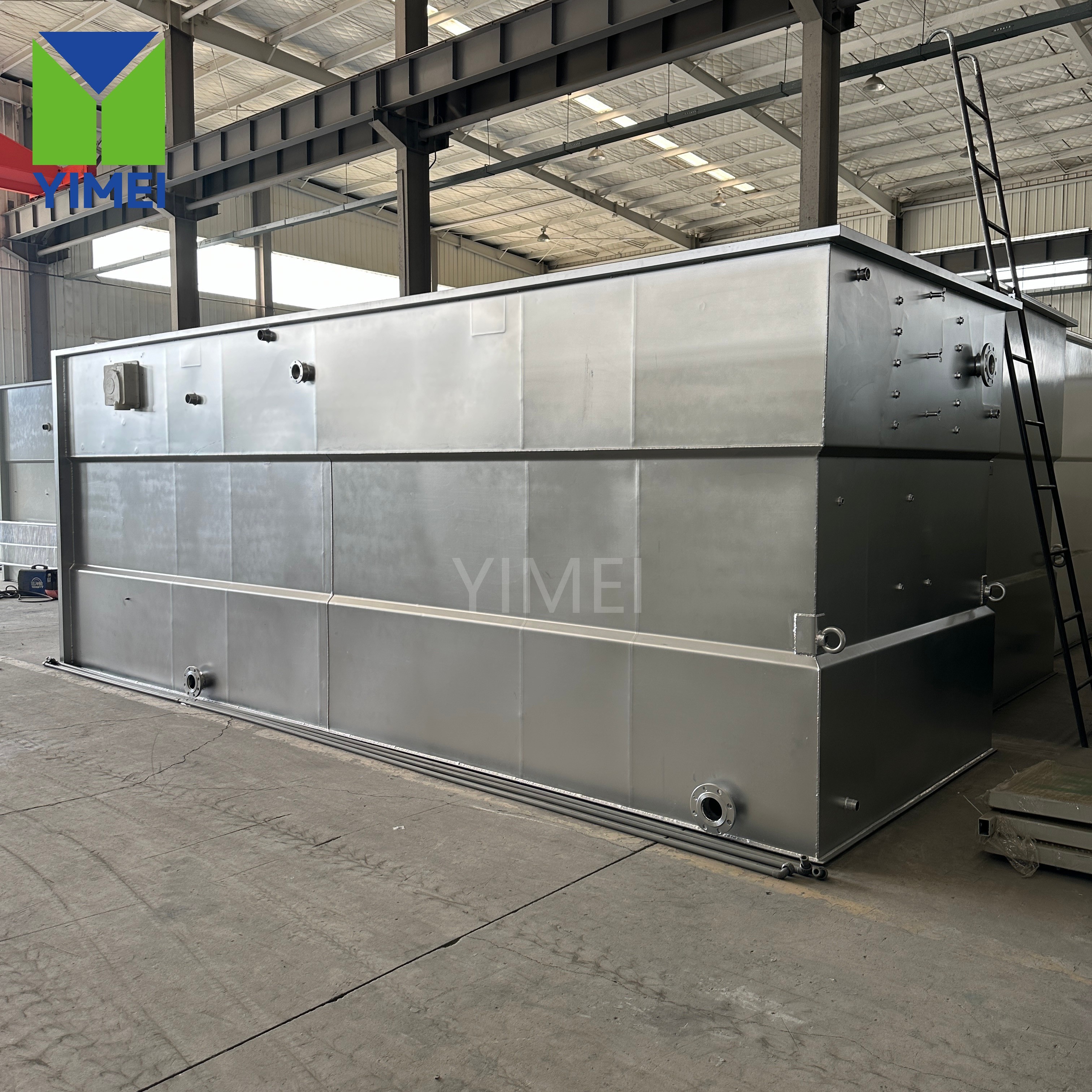 ペルー向け電気凝固 DAF および MBBR を備えたステンレス鋼統合システム