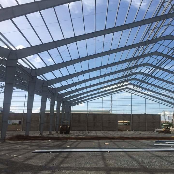 prefabricated steel hangar