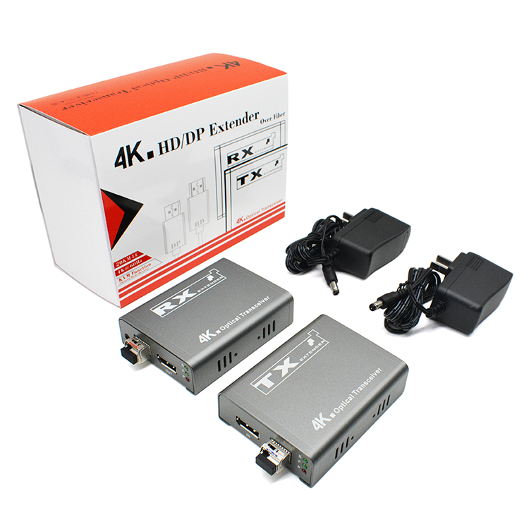 M-DPK10 4K 20KM EDID DP1.4 موسع الألياف