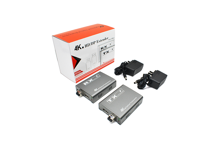 M-DPK10 4K 20KM EDID DP1.4 موسع الألياف