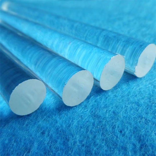 Asta guida luce al quarzo ad alta purezza in fibra ottica-1