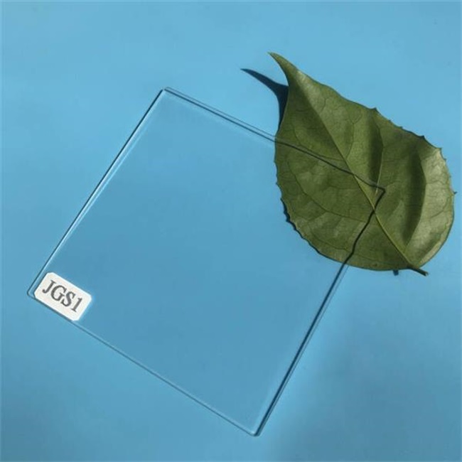 Hoja de vidrio de cuarzo transparente &oacute;ptico