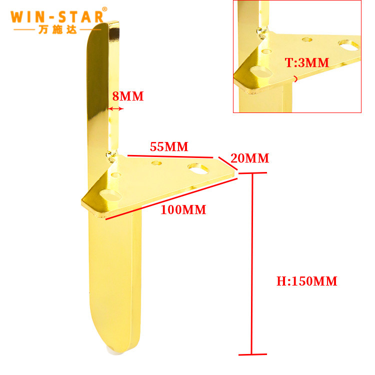 Kaki perabot logam ZD-N350 (5)