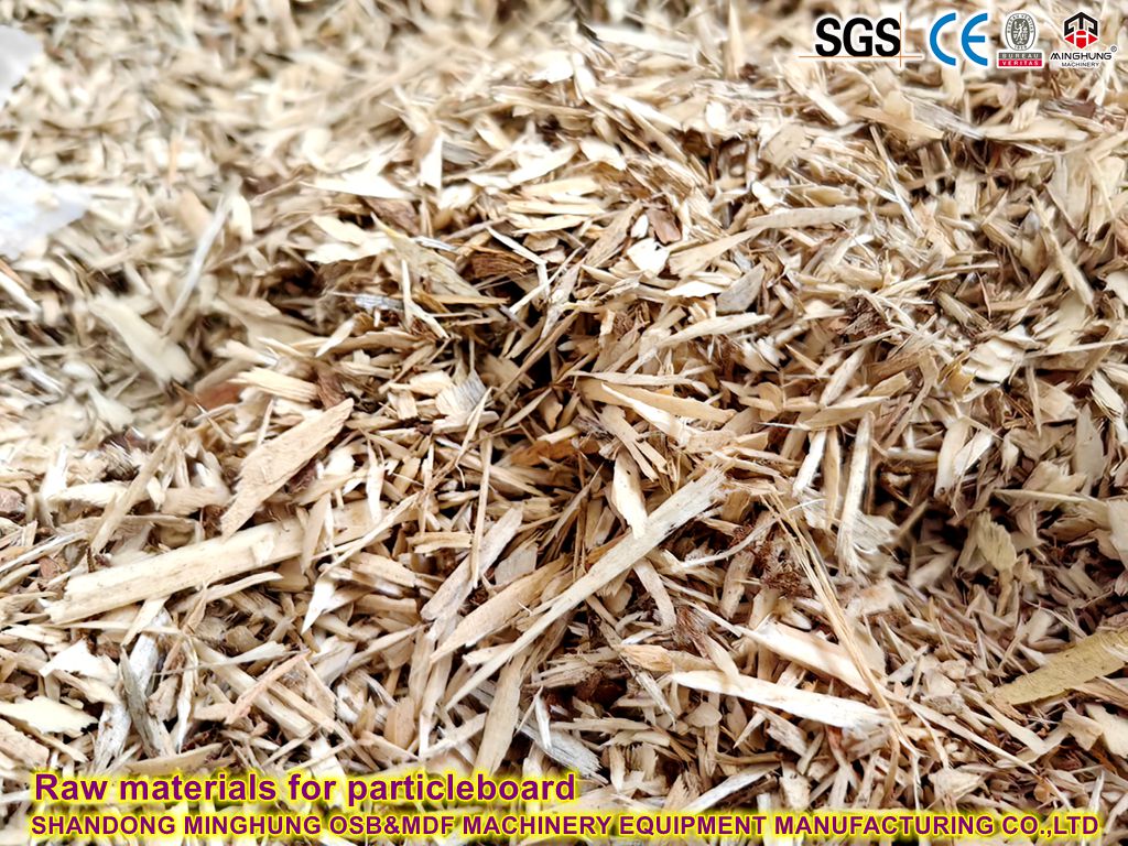 Raw materials for particleboard Bölejik tagtasy üçin çig mal