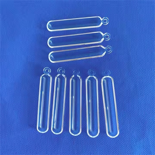 Barca in vetro al quarzo semiconduttore trasparente resistente alle alte temperature
