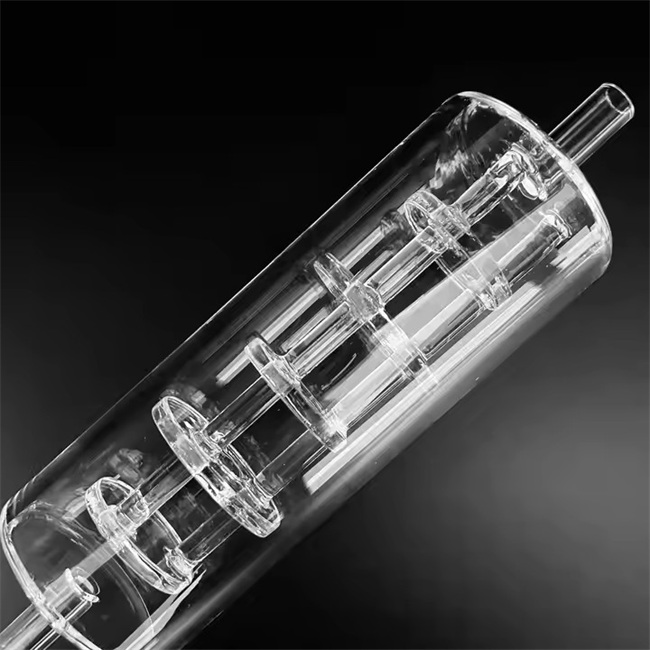 F&aacute;brica de acess&oacute;rios de tubo de aquecimento de quartzo semicondutor irregular resistente ao calor