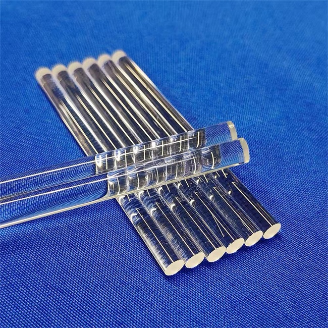 Varillas de cuarzo peque&ntilde;as y cortas.