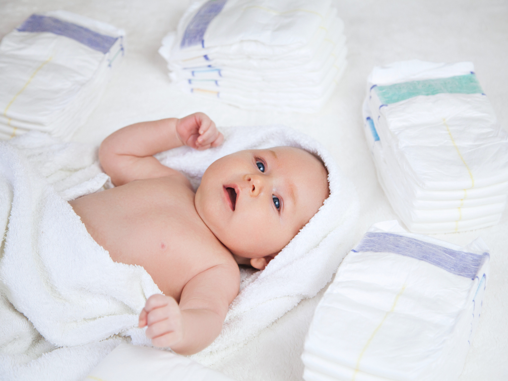 Ang mga lampin sa bata nga ma-degradable sa marketing sa Europe