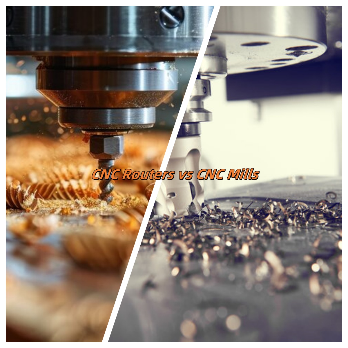 Routers CNC vs CNC Mills