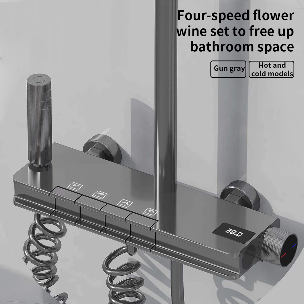 Deliciae plenae Featured Bathroom Shower System