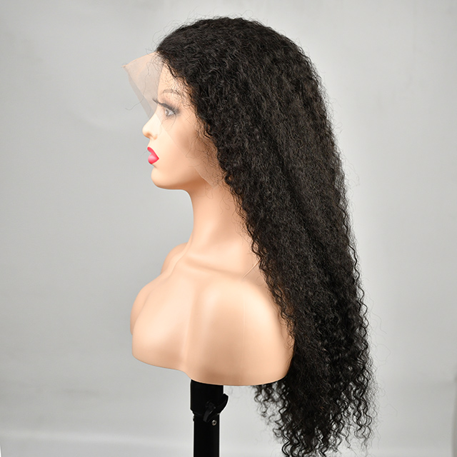 13x6 Hd Transparent Blonde Front Curly Parykker
