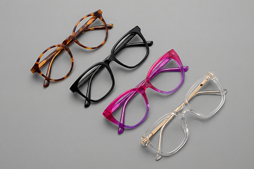 custom acetate frame shapes round square cat eye oversized