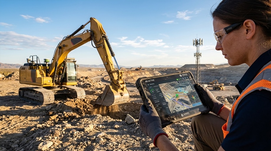 Sağlam bir ekranda 5G d&uuml;ş&uuml;k gecikmeli veri g&ouml;rselleştirme