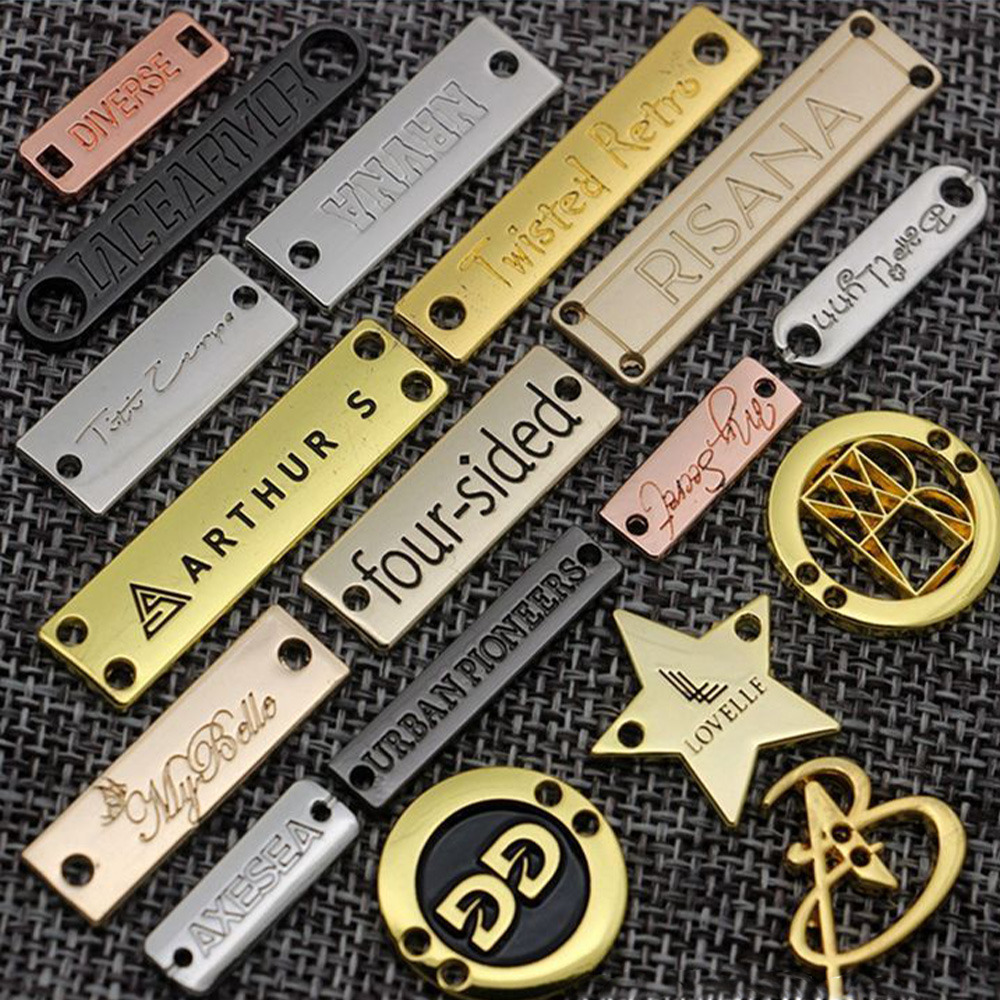 custom metal label 