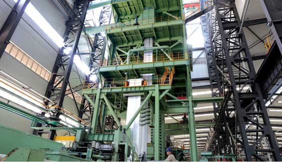 鍍鋅鋼捲生產線