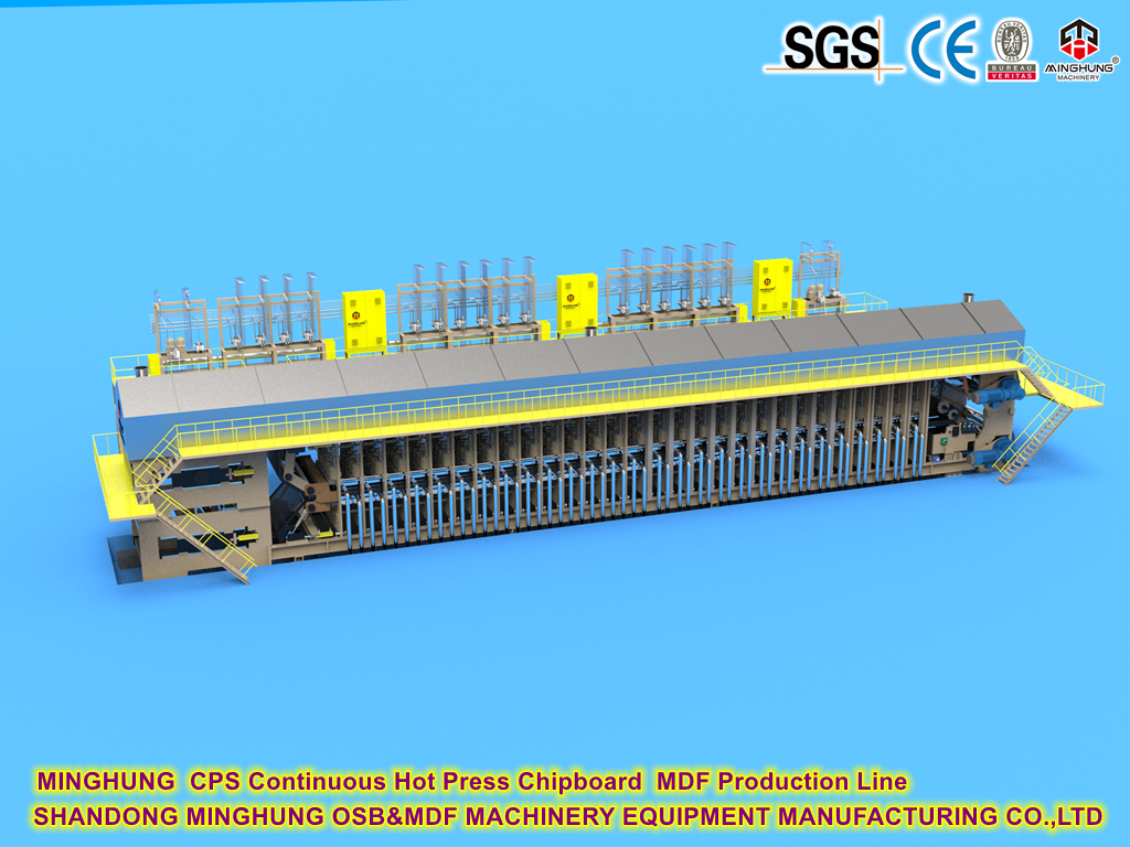Continuous Hot Press na v&yacute;robu MDF