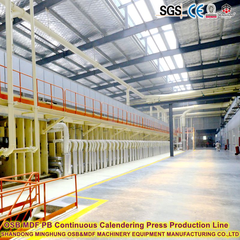 Lini Produksi Pers Kalender Berkelanjutan OSB MDF PB