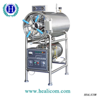 Stérilisateur horizontal médical d'autoclave de vapeur de HS-150C 150L pour le laboratoire de clinique d'hôpital