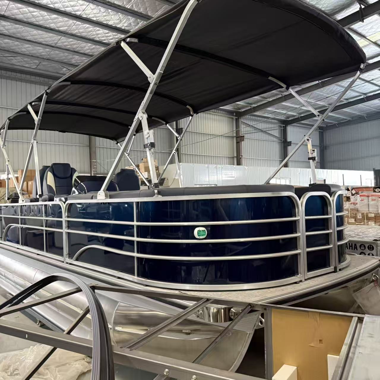 19ft Classic Pontoon na may mga upuan sa pangingisda12