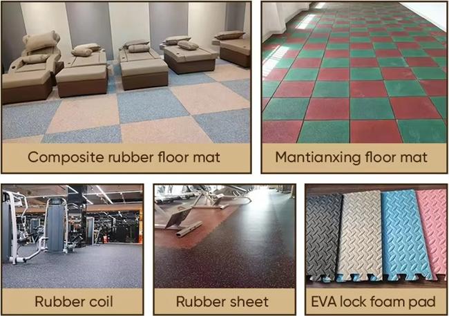 Bereich der EPDM-Sicherheitsbodenmatte