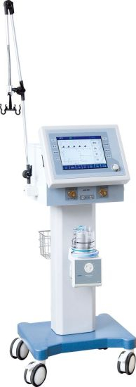 (MS-S400) Sistema de ventilación neonatal Máquina CPAP médica Ventilador para bebés Ventilador de hospital
