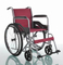 (MS-10S) Silla de ruedas plegable de acero ultraligera manual para silla de ruedas