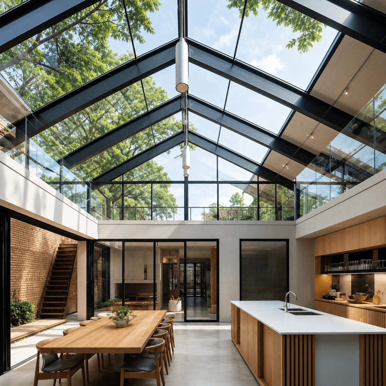 Low-E glass for skylight and roof glass