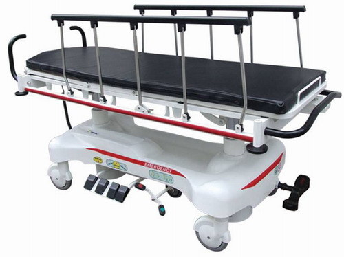 ) Ms-S514) Civière hydraulique hydraulique multifonctionnelle de transport patiente d'ambulance d'hôpital