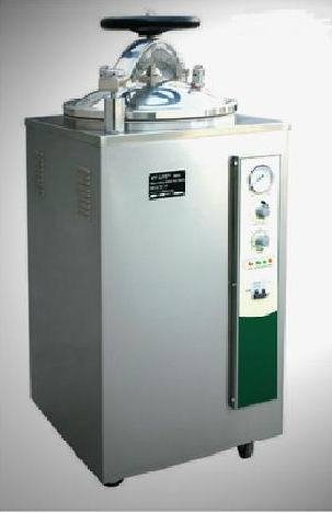 Autoclave vertical à vapeur électrique chauffé